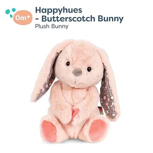 B. toys ▫️ Happyhues Butterscotch Bunny, Coelhinho de peluche lavável 7