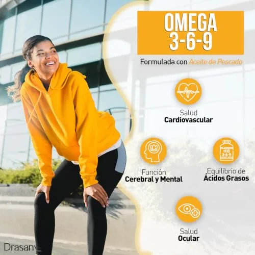 Drasanvi ▫️ Omega 3-6-9 Nutrabasics com óleo de onagra e de linhaça em 24 cápsulas 4