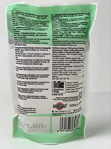 Miyata ▫️ Shirataki, Esparguete de Farinha de Konjac 270 g 2