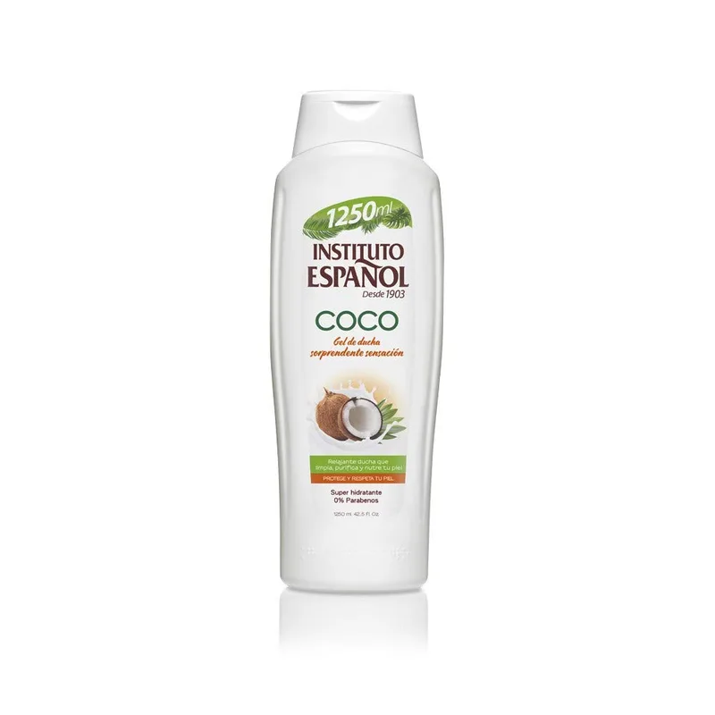 Instituto Español ▫️ Gel de Banho de Coco - 1250 ml, Frutal