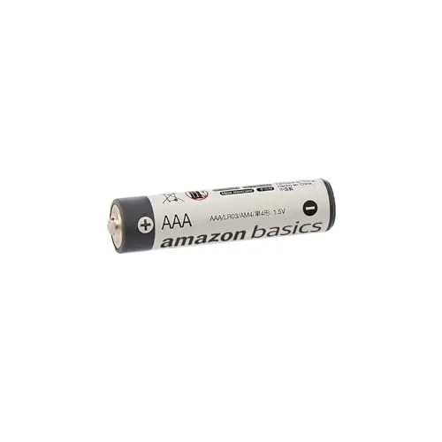 Amazon Basics ▫️ Embalagem de 250 pilhas alcalinas industriais AAA, 1,5 volts, vida útil de 5 anos 4