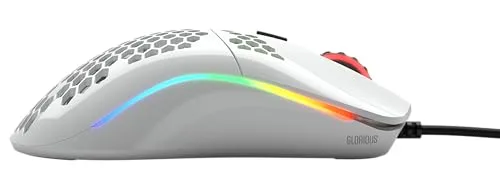 GLORIOUS ▫️ Modelo O – Rato de jogos superleve e pequeno com fio (branco) 5