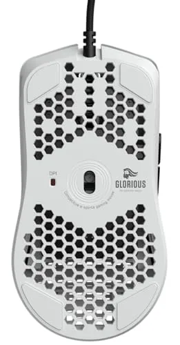 GLORIOUS ▫️ Modelo O – Rato de jogos superleve e pequeno com fio (branco) 6