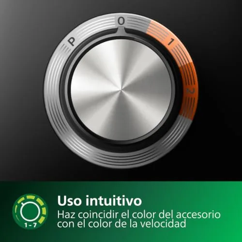 PHILIPS ▫️ Robô de cozinha compacto e liquidificador - 850 W, 31 funções, jarro de 2,1 L, PowerChop, lâmina em aço inoxidável (HR7530/10) 4