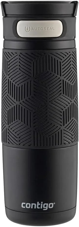 Contigo ▫️ Copo Térmico Transit Autoseal, Copo Térmico para Café, Copo de Viagem em aço inoxidável, Copo Térmico Antigotejamento, Copo com Tampa fácil de limpar, sem BPA, 470 ml