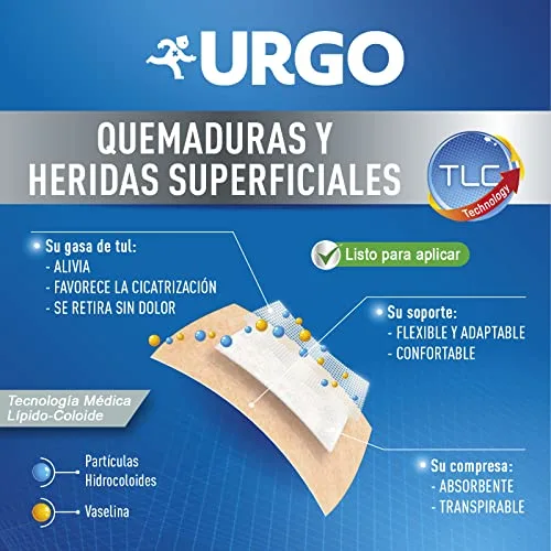 Urgo ▫️ Queimaduras e Feridas Superficiais - 4 pensos 3