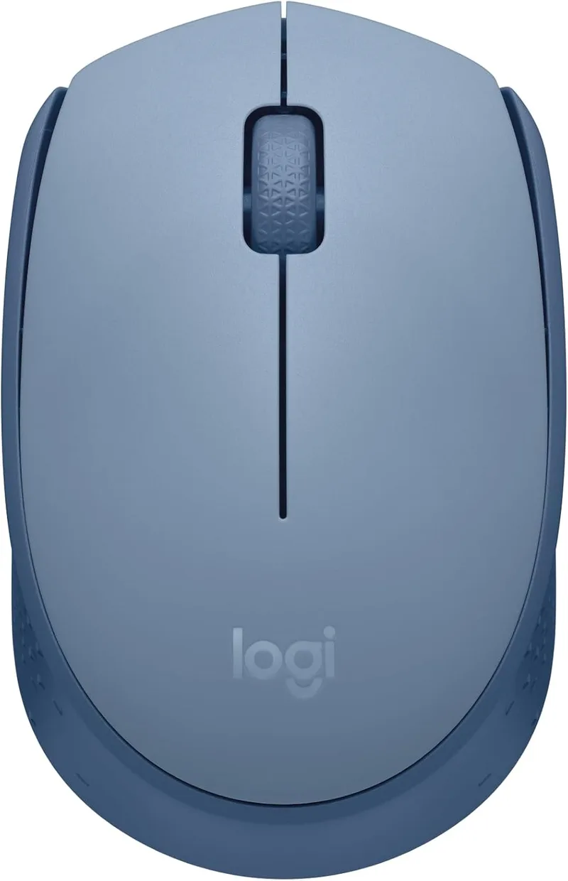 Logitech ▫️ M171 Rato sem fios para PC, Mac, computador portátil, 2,4 GHz com mini recetor USB, rastreio ótico, bateria com duração de 12 meses, ambidestro, cinzento