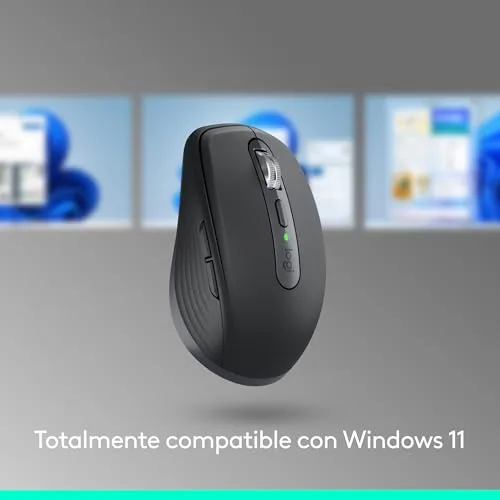Logitech ▫️ Rato sem fios compacto MX Anywhere 3S (Grafite) 4