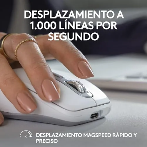 Logitech ▫️ Rato sem fios compacto MX Anywhere 3S (Grafite) 5