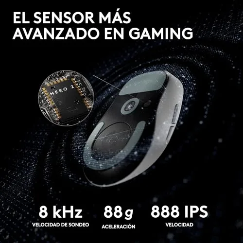 Logitech G ▫️ Pro X Superlight 2, rato sem fios para jogos 4