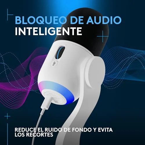 Logitech G ▫️ Yeti GX, microfone dinâmico RGB com LIGHTSYNC para jogos 5