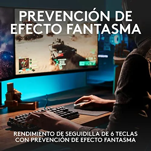 Logitech G ▫️ Teclado mecânico para jogos G413 SE de tamanho normal 6