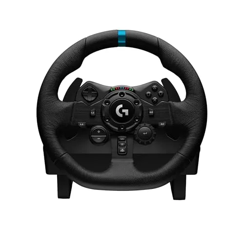 Logitech G ▫️ G923 Volante e Pedais de Corrida 4
