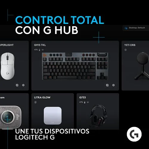 Logitech G ▫️ Yeti Orb, microfone condensador RGB com LIGHTSYNC para jogos 6