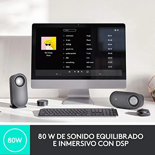 Logitech ▫️ Z407 Altifalantes com Bluetooth para computador e subwoofer 2
