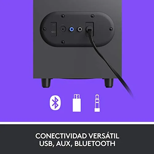 Logitech ▫️ Z407 Altifalantes com Bluetooth para computador e subwoofer 5
