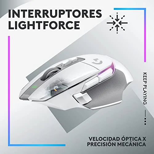 Logitech G ▫️ 502 X Plus Lightspeed – Rato sem fios RGB para jogos 2