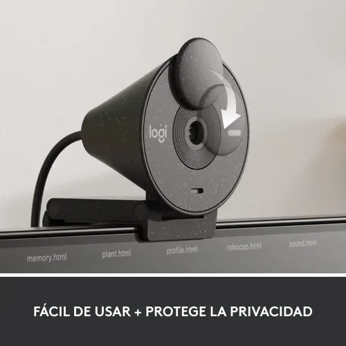 Logitech ▫️ Câmara web Brio 305 Full HD com correção automática da iluminação 6