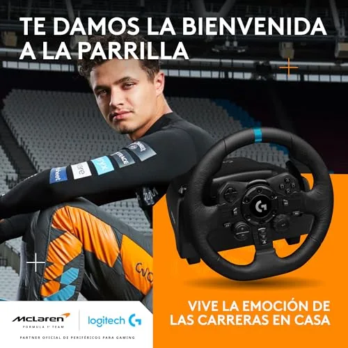 Logitech G ▫️ Volante e pedais G923 Racing para PlayStation e PC - Preto 2