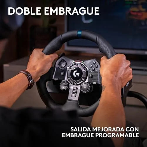 Logitech G ▫️ Volante e pedais G923 Racing para PlayStation e PC - Preto 5