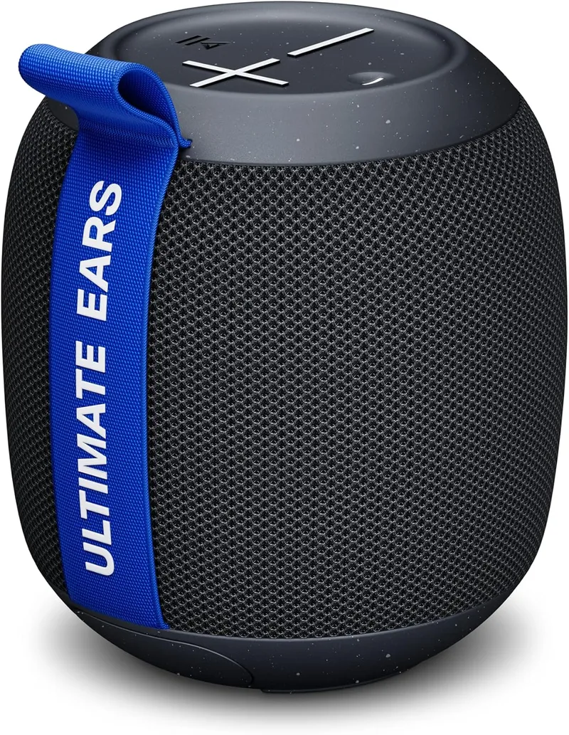Ultimate Ears ▫️ WONDERBOOM Play Coluna Bluetooth portátil à prova de água, coluna flutuante à prova de pó com um alcance de 40 m - Preto