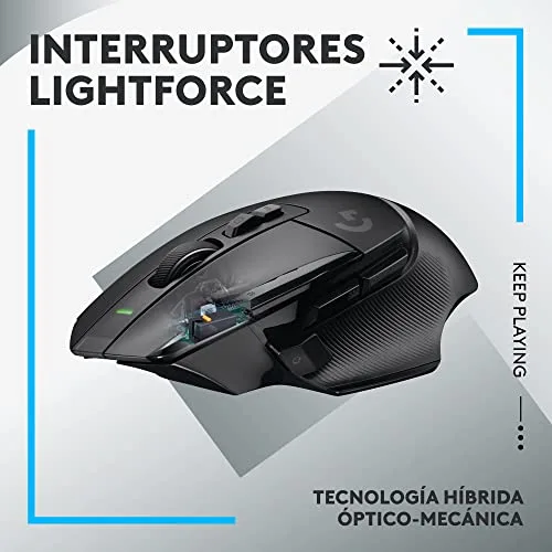 Logitech G ▫️ 502 X Lightspeed – Rato sem fios para jogos 2