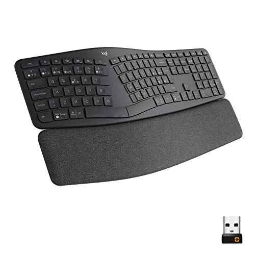 Logitech ▫️ Teclado sem fios e ergonómico Ergo K860 - Teclado com teclado separado 4