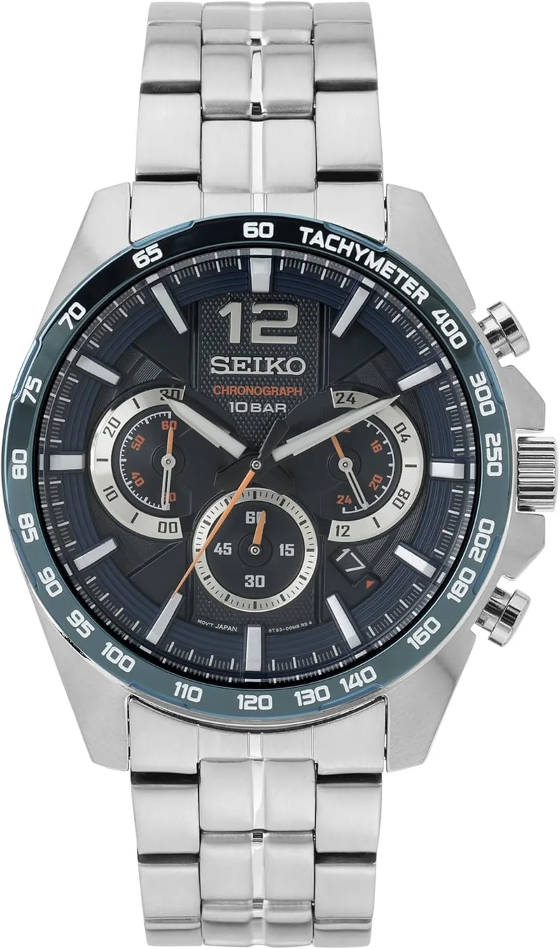 Seiko ▫️ Relógio analógico de quartzo para homem com bracelete