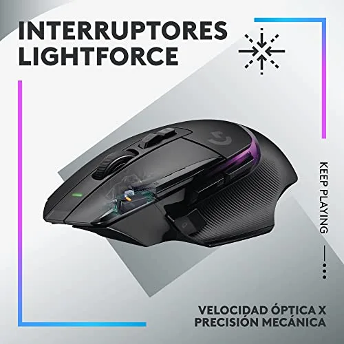 Logitech G ▫️ G502 X Plus Lightspeed – Rato sem fios RGB para jogos 2
