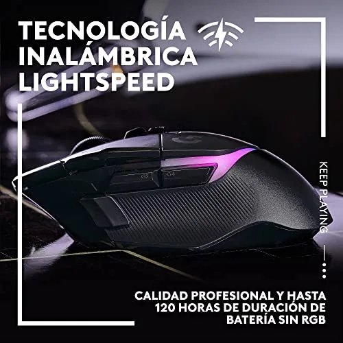 Logitech G ▫️ G502 X Plus Lightspeed – Rato sem fios RGB para jogos 3
