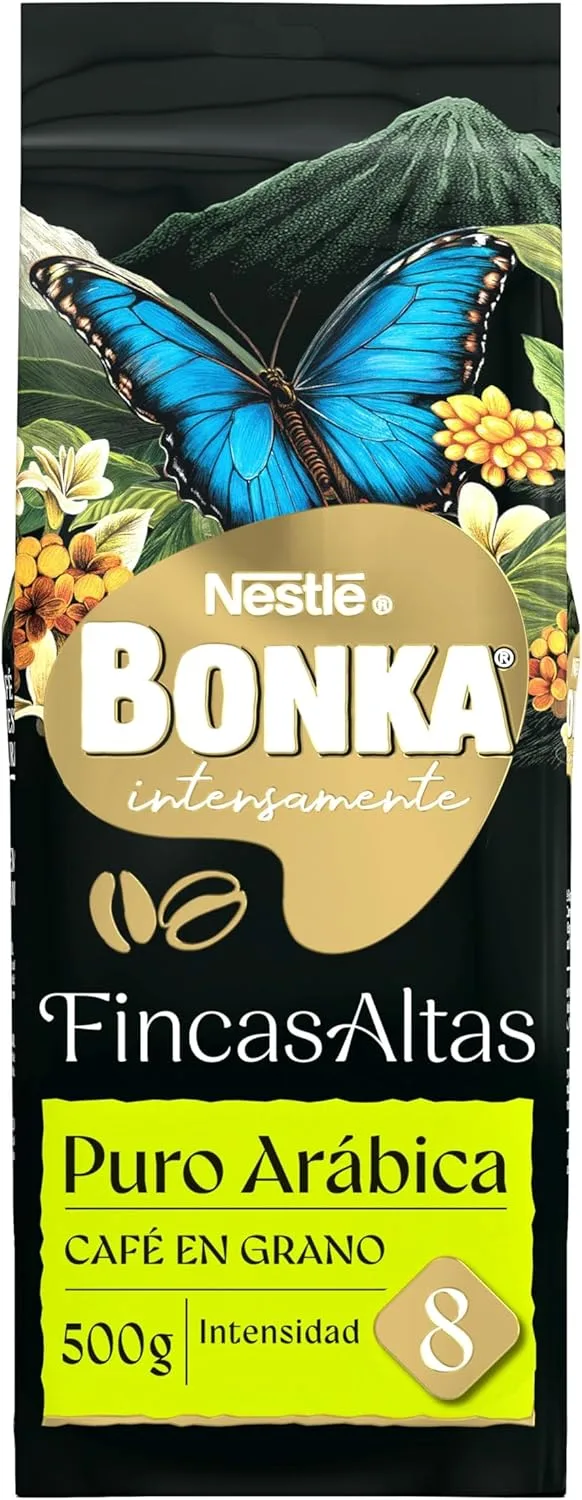 Bonka ▫️ Café Arábica Puro em Grão 500 g