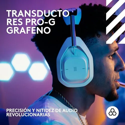 Logitech G ▫️ Auscultadores sem fios para jogos Astro A50 X Lightspeed + Base 3