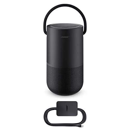 Bose ▫️ Portable Smart Speaker - Altifalante portátil com controlo de voz Alexa integrado, cor preta 4