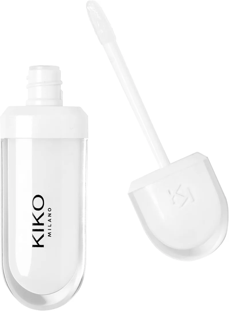 Kiko Milano ▫️ Lip Volume 02 Transparent | Creme labial aperfeiçoador com efeito volumizador