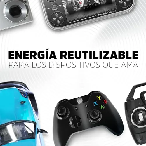 Energizer ▫️ Recharge Power Plus - Pilhas recarregáveis AA (embalagem de 8) 4