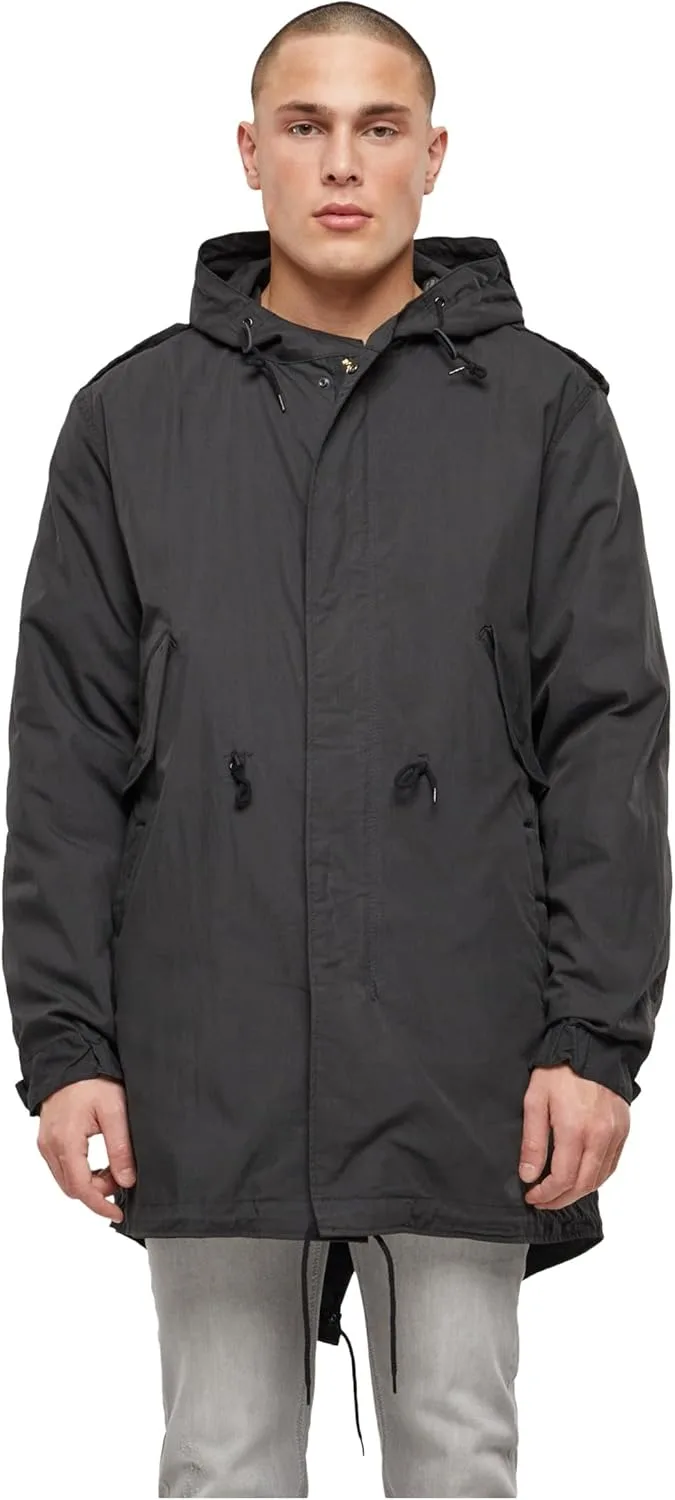 Brandit ▫️ M51 Parka para Homem, cor azeitona, 73% algodão, 27% nylon