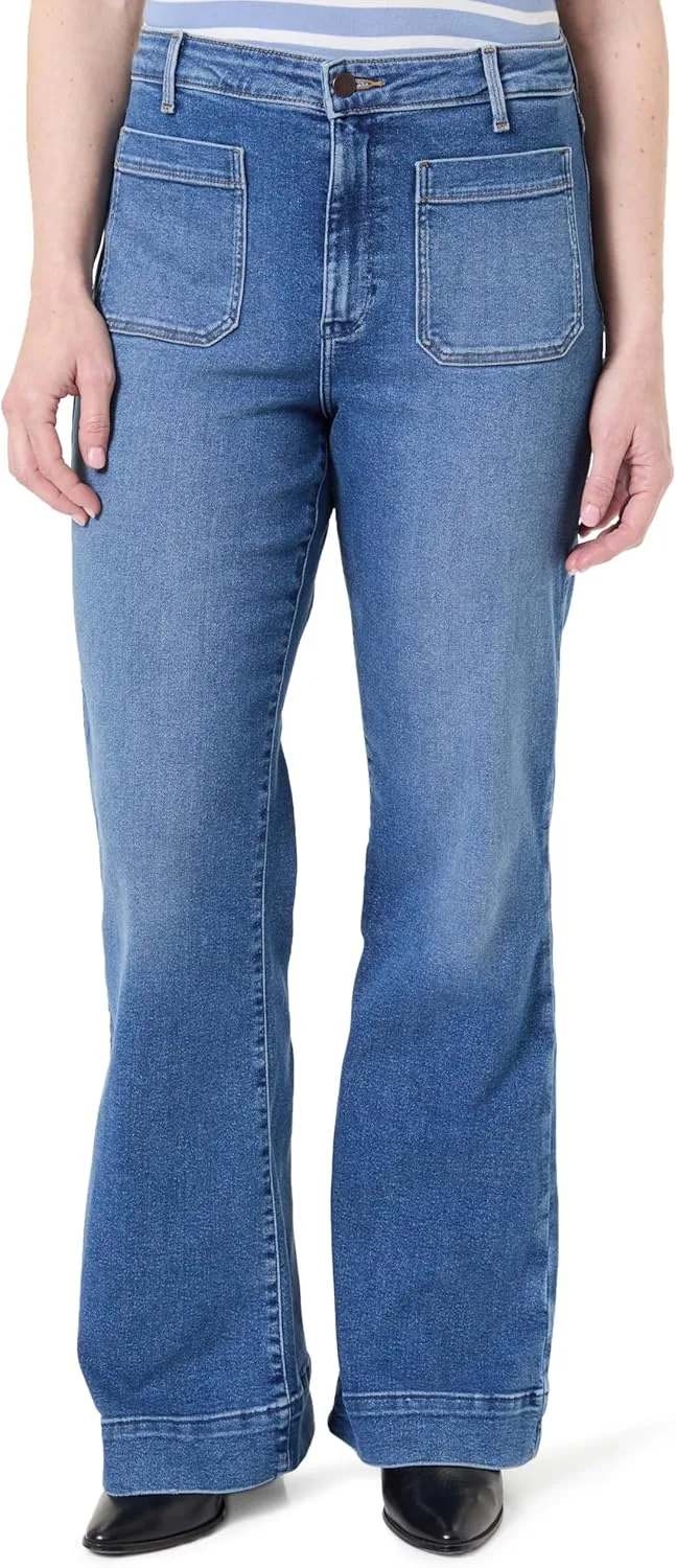 Wrangler ▫️ Fierce Flare - Calças de ganga para mulher