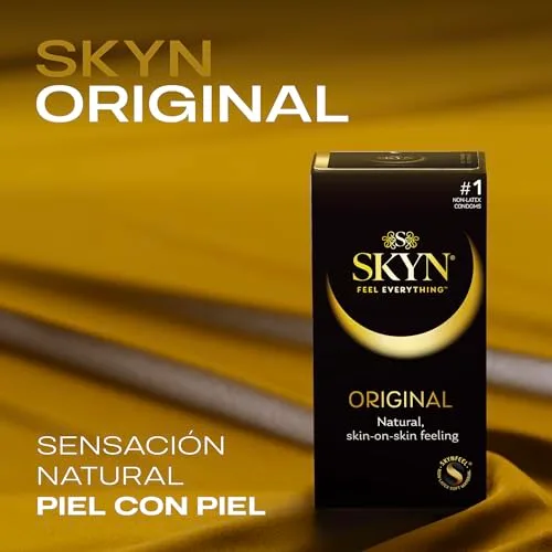 SKYN ▫️ Preservativos Original (40 unidades) 100% sem látex, preservativos ultra-suaves compatíveis com os nossos lubrificantes 2