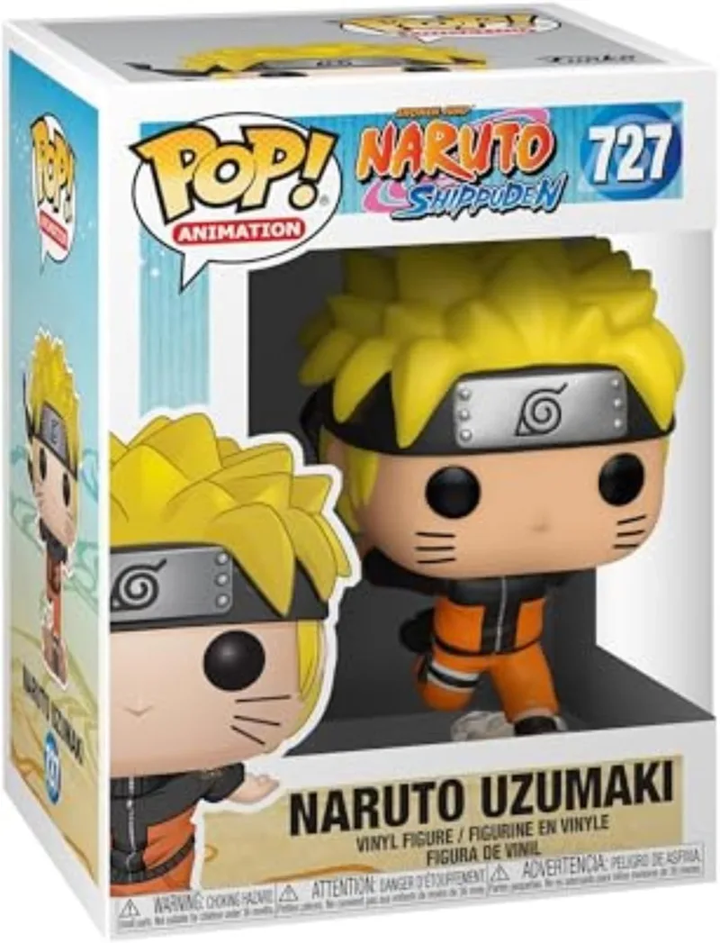 Funko ▫️ POP! Animation: Naruto - Naruto Uzumaki Running - Miniaturas para colecionar - Ideia para prenda - Artigos oficiais - Brinquedos para crianças e adultos - Fãs de Anime
