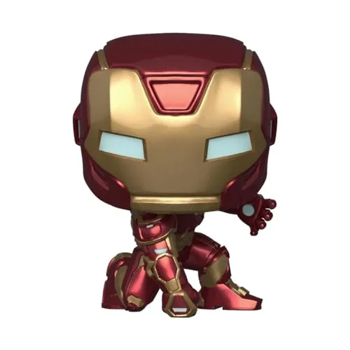 Funko ▫️ Pop! Marvel: Avengers Game - Homem de Ferro (Fato Stark Tech) 2