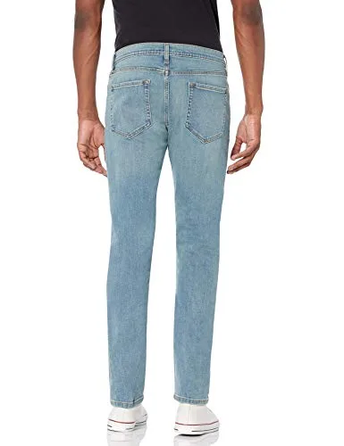Amazon Essentials ▫️ Calças de ganga justas para homem - Cores em degradê 3