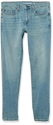 Amazon Essentials ▫️ Calças de ganga justas para homem - Cores em degradê 5