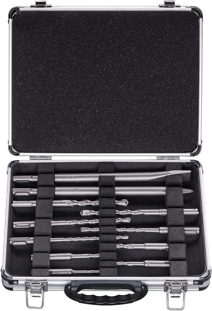 Bosch Accessories ▫️ Conjunto misto Bosch Professional com 11 brocas para martelo e cinzéis SDS plus, para betão e alvenaria, acessórios para martelo perfurador