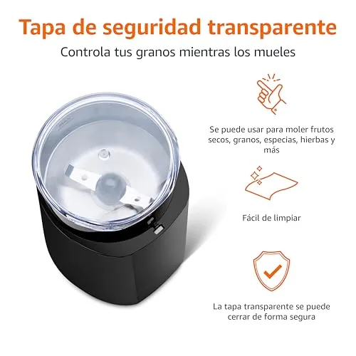 Amazon Basics ▫️ Moedor de café elétrico, preto 3