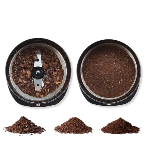Amazon Basics ▫️ Moedor de café elétrico, preto 4