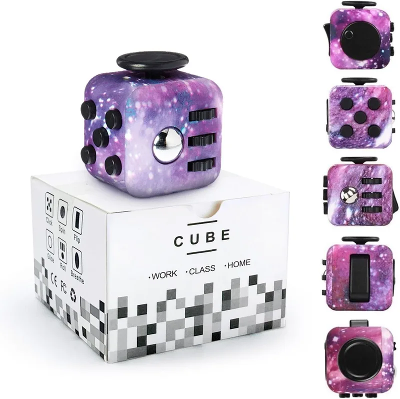 Yetech ▫️ Galaxy Cubo, brinquedo anti-stress para crianças e adultos com TDAH
