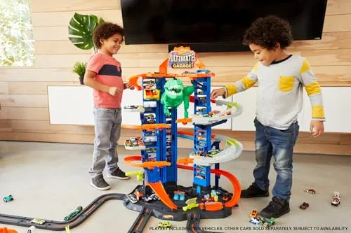 Hot Wheels ▫️ Conjunto Ultimate Garage e 2 carros 2