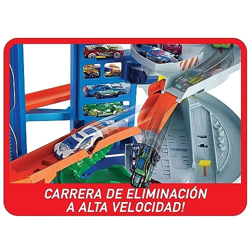 Hot Wheels ▫️ Conjunto Ultimate Garage e 2 carros 5
