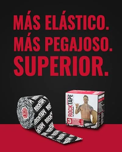 RockTape ▫️ Fita de Kinesiologia Padrão – Apoio Muscular 7