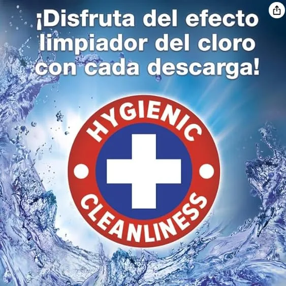 Bref ▫️ Power Activ Lavanda Cesta WC - Produto de limpeza para uma sanita sempre limpa e fresca, com fórmula anticalcário que elimina a sujidade, embalagem de 10 unidades 5